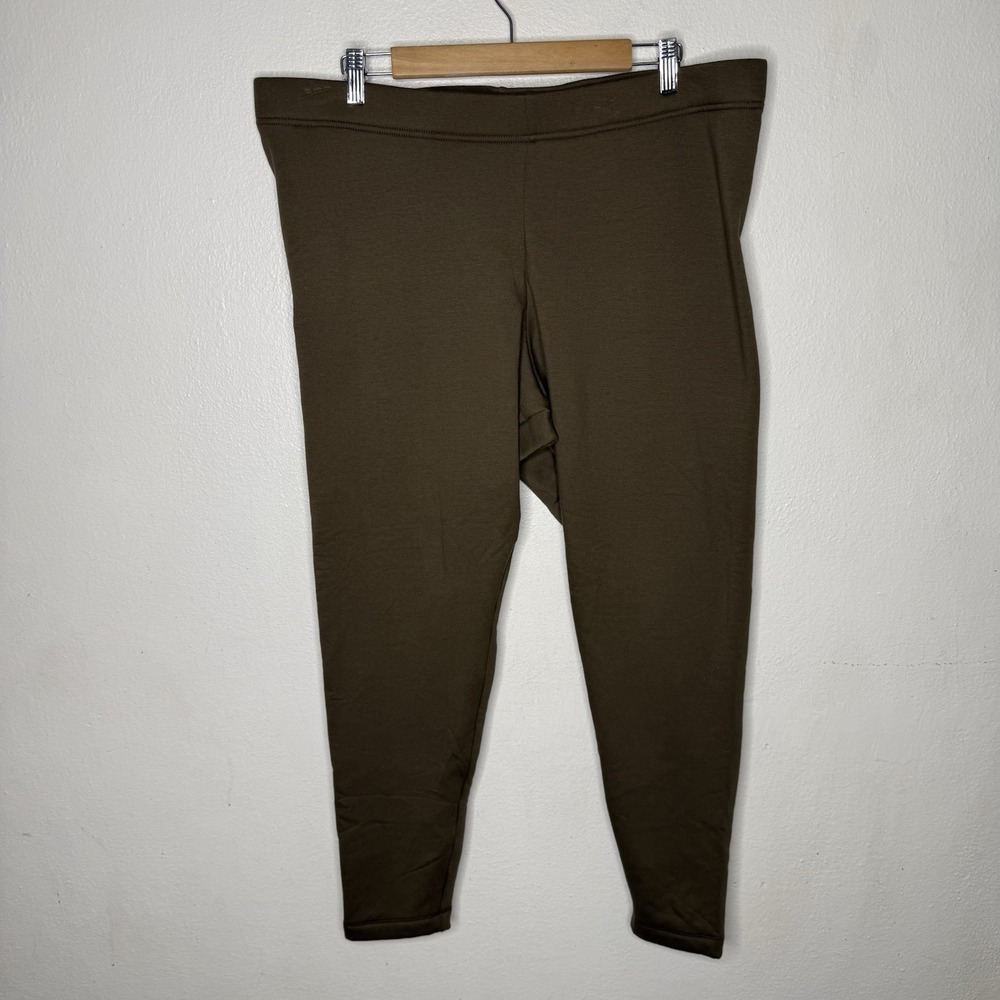 New Old Navy Brown Fleece Lined Tapered Sweatpants Cozy Casual Women's XXL